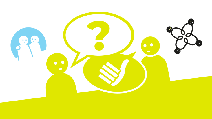 illusitratie gesprek