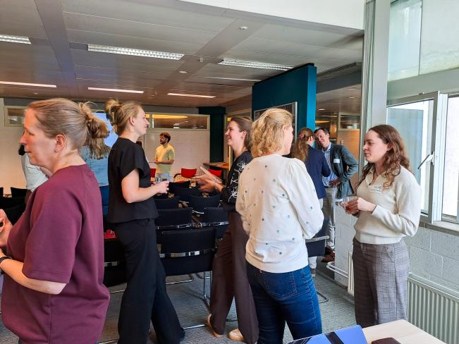 Deelnemers van de projectleidersbijeenkomst op 20 mei