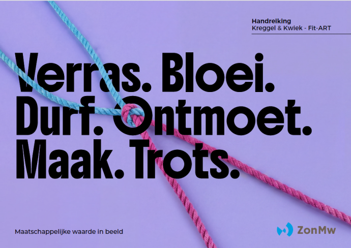 Voorblad handreiking Maatschappelijke waarde in beeld van Fit-ART