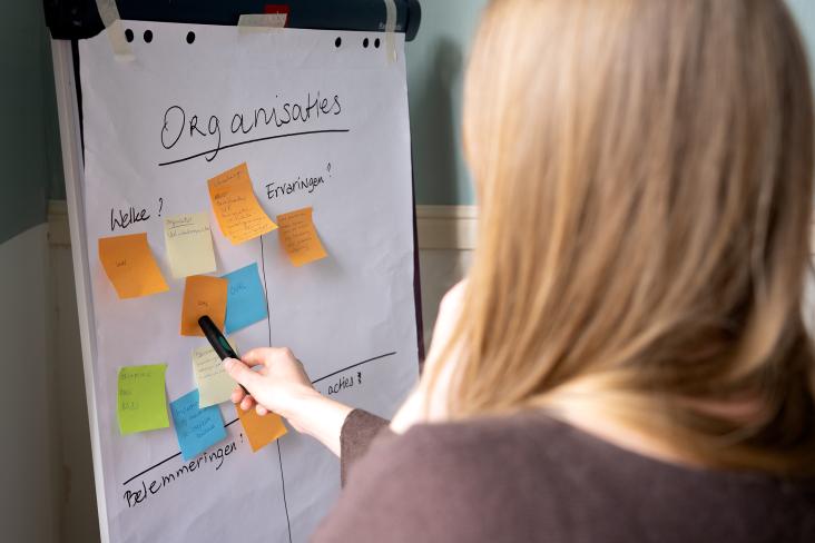 Brainstorm Kenniskring Gezond aan het werk