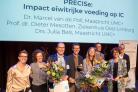 Afbeelding van projectgroep PRECISe die Parel ontvangt