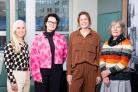 Denise Temmink, Catharina van Oostveen, Iris van Doorne en Marjolein de Booys