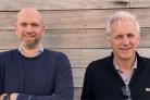 Portretfoto van Marten Siemelink en Peter van Tintelen