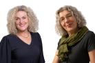 Sandra van Dulmen en Mirjam Kaijer portretten