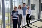 Groepsfoto onderzoekers van het project 'Tijdige ondersteunende en palliatieve zorg voor patiënten met kanker behandeld met immunotherapie'
