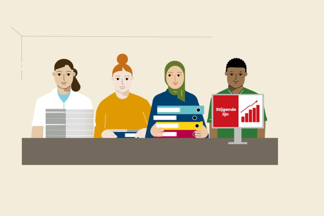 Zorgprofessionals werken op verschillende manieren aan kwaliteit van zorg