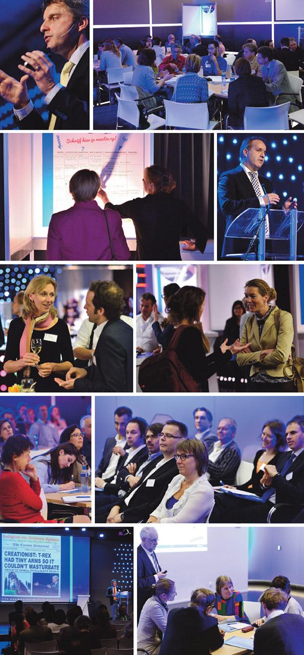 Collage van fotos genomen op het GGG congres 2014