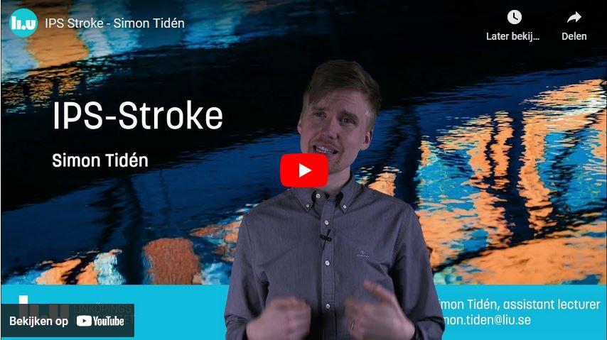 Screenshot video interprofessioneel simulatieonderwijs door Simon Tidén