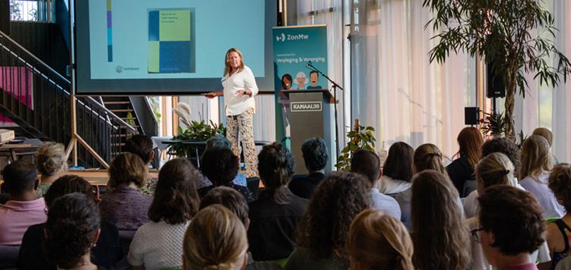 Dagvoorzitter Yvonne Heijnen-Kaales