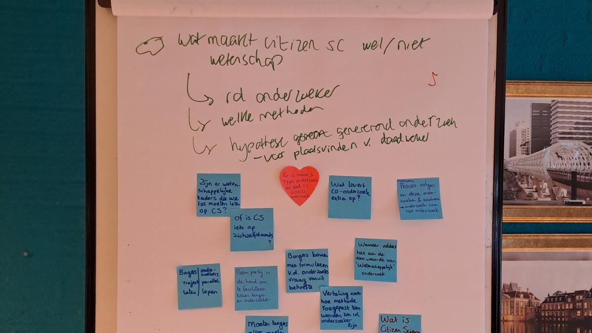 Citizen science voor gezondheid en zorg midterm2