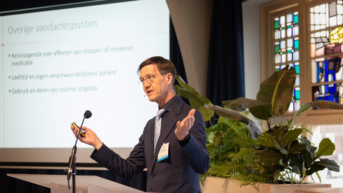 Jako Burgers leidt de sessie op het GGG-congres 2024