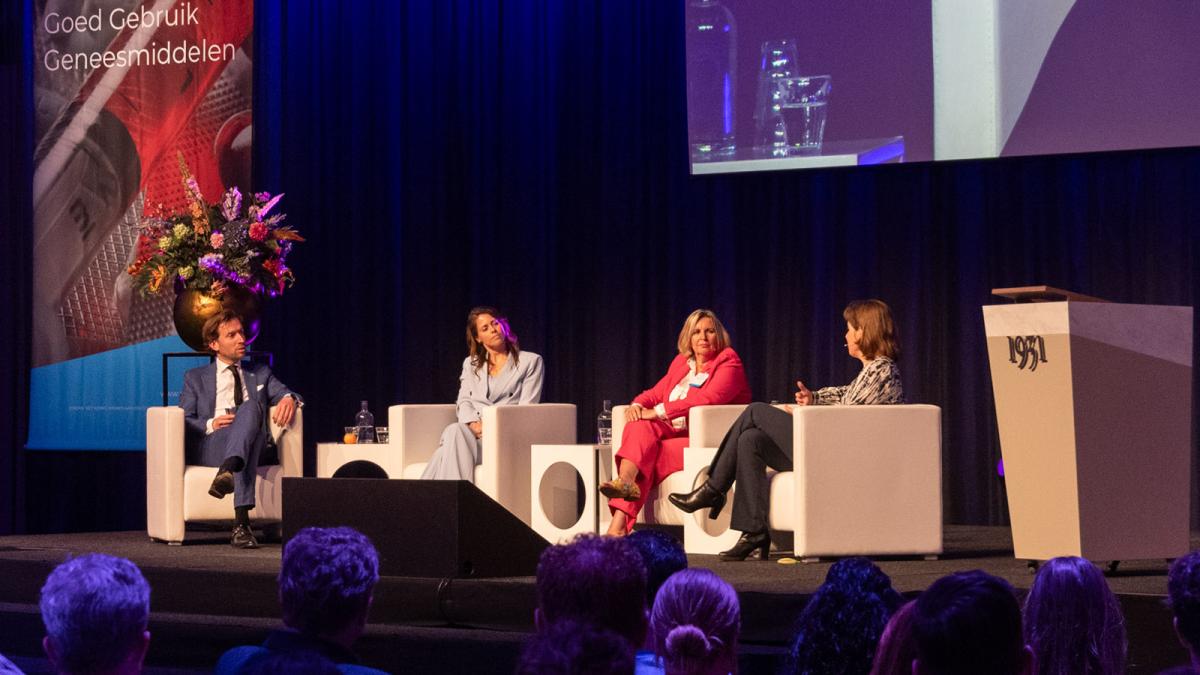 sprekers tijdens de plenaire middagsessie op het GGG-congres 2024