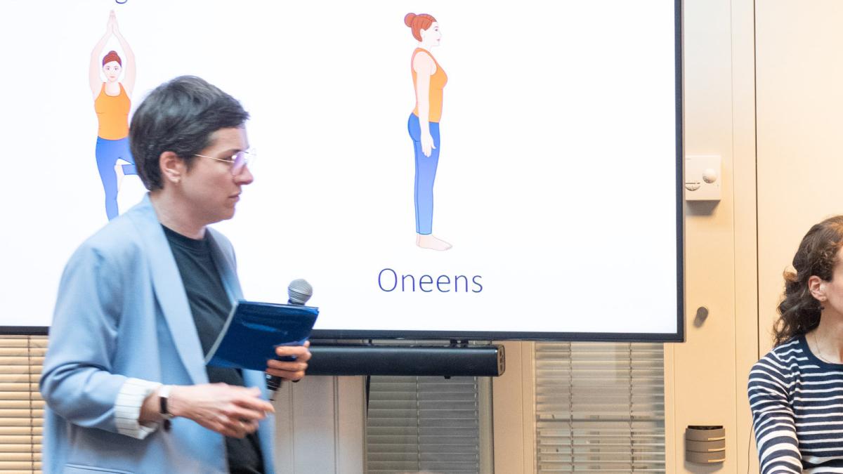 Hanneke Molema tijdens GGG-congres 2024