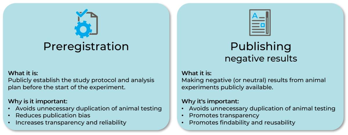 Visual explanation preregistration and publishing negative data