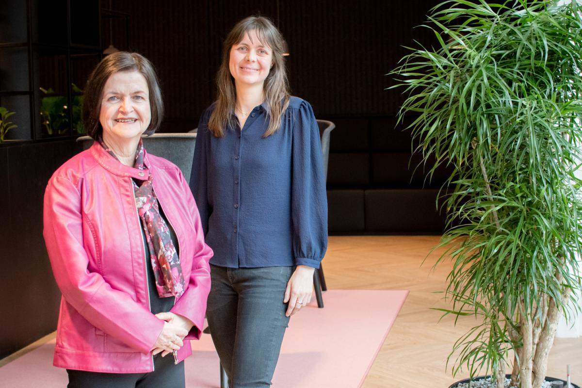 Jany Rademakers en Janneke Noordman