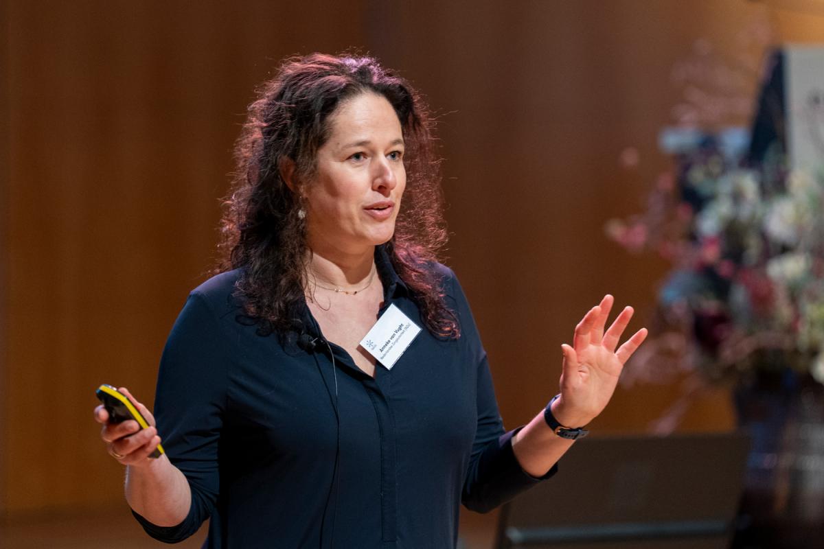 Anneke van Vught aan het woord tijdens PAREL-S symposium 5-2-2026