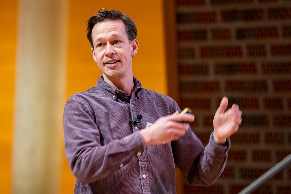 Koen Verburg aan het woord tijdens PAREL-S symposium 5-2-2026