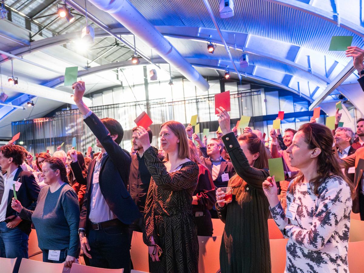 impressie plenaire sessie tijdens GGG-congres 2026