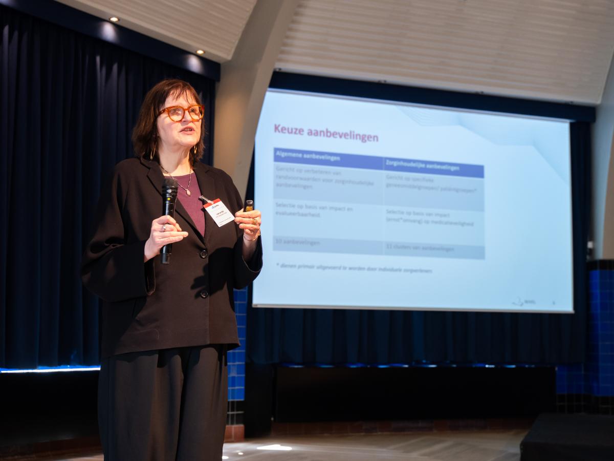 Liset van Dijk tijdens het GGG-congres 2026