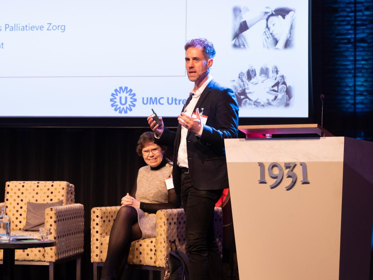 Matthew Grant en Karin van der Rijt op het GGG-congres 2026