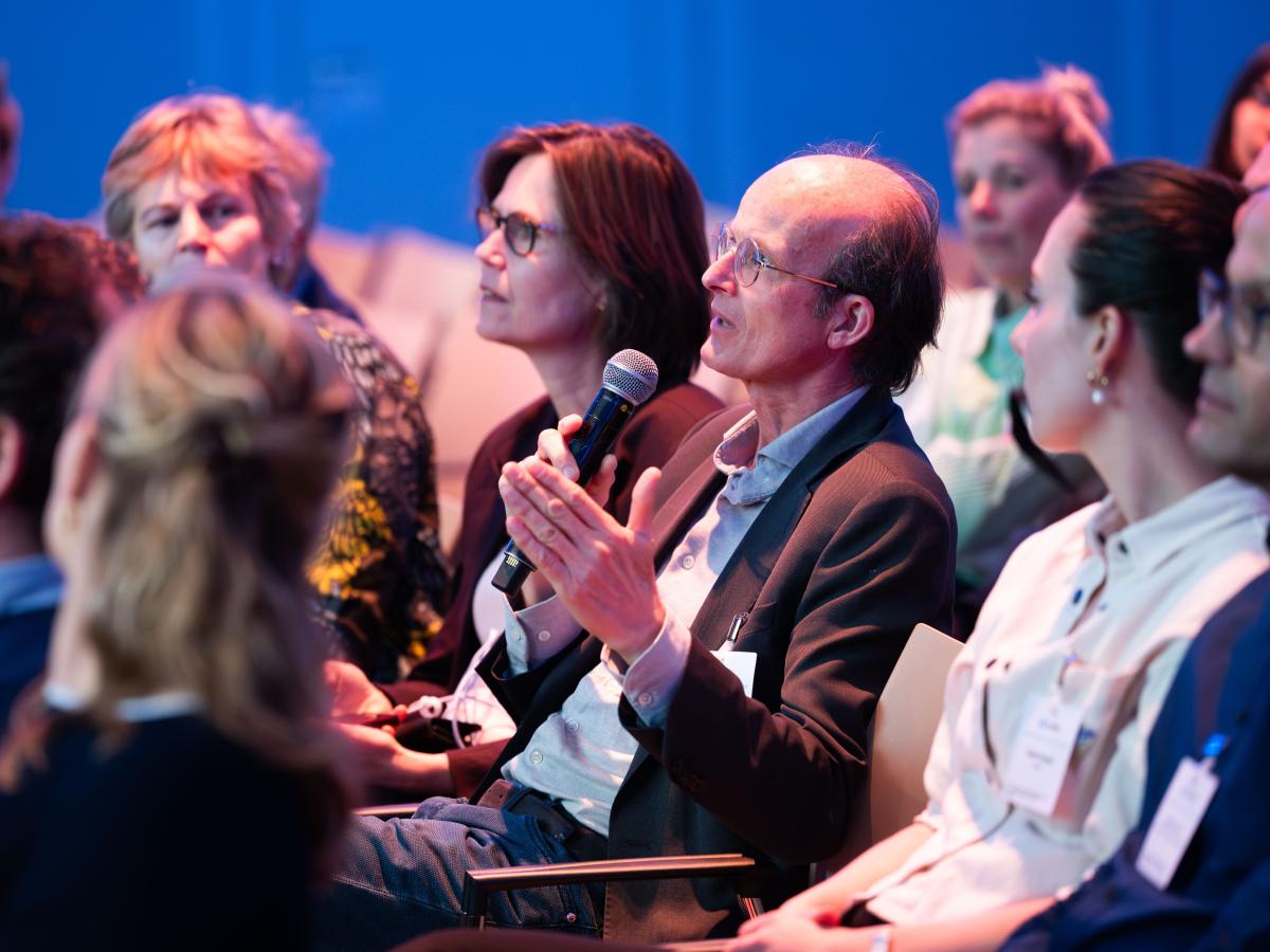 Discussie in de zaal tijdens het GGG-congres 2026