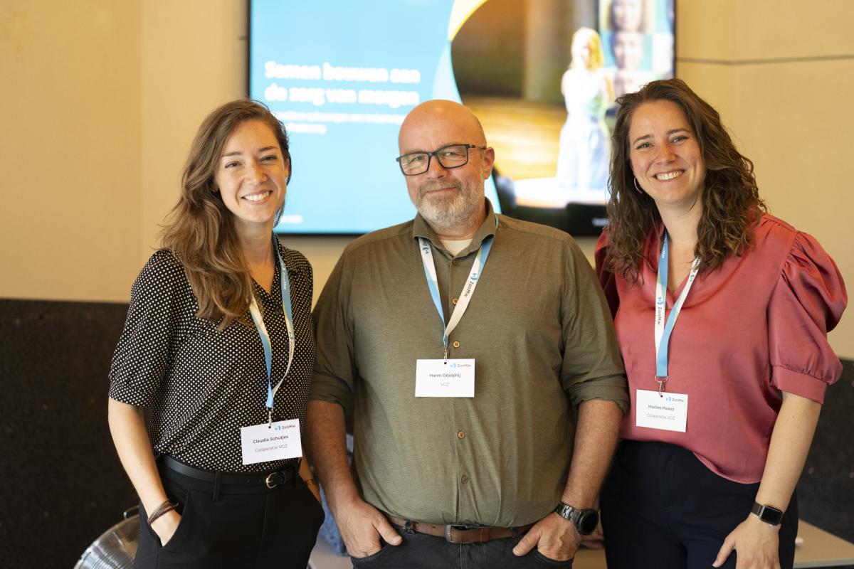 Claudia Schutjes, Harm Odolphy, Marlies Poiesz van kennishub VGZ