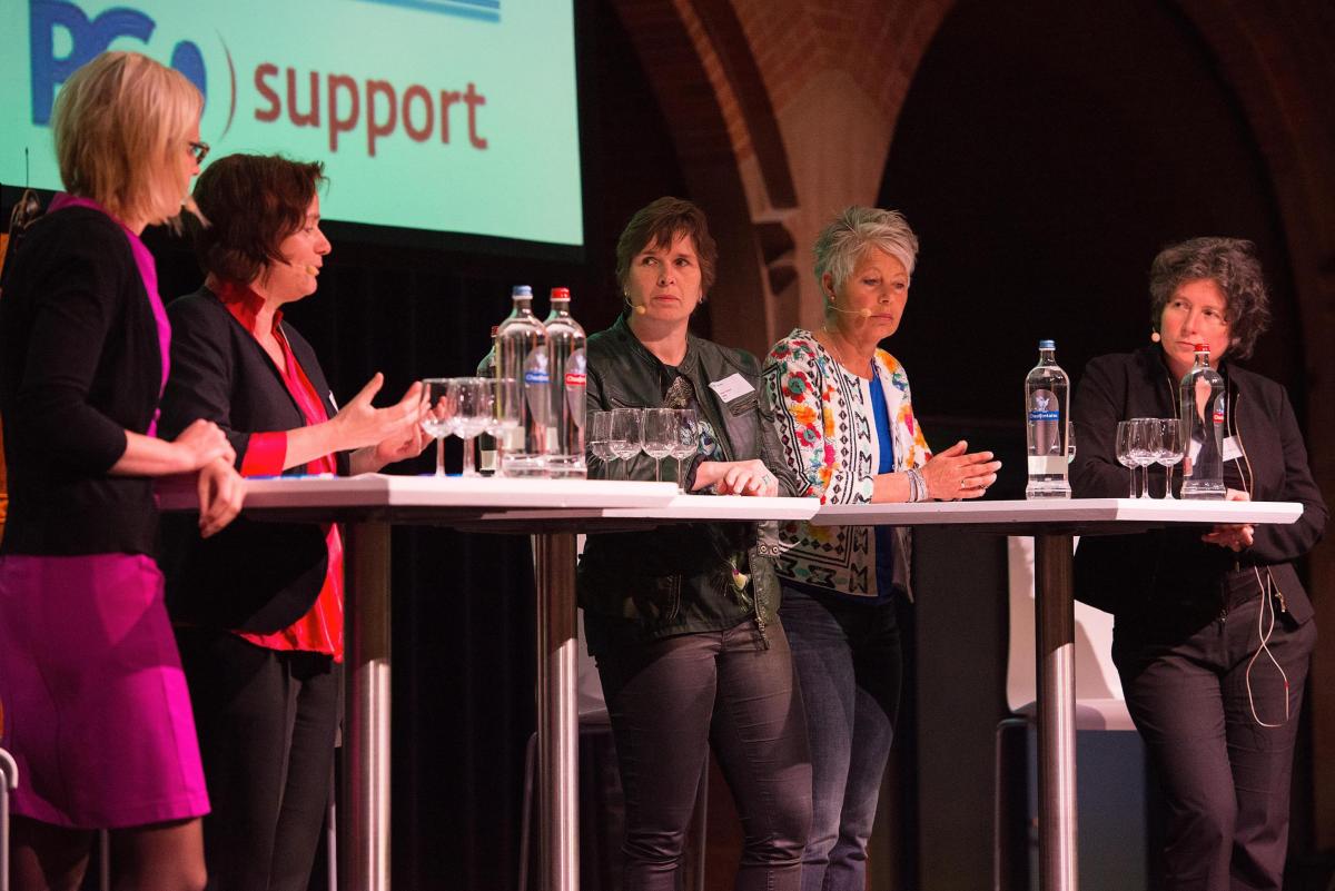 discussiepanel tijdens GGG-congres 2015
