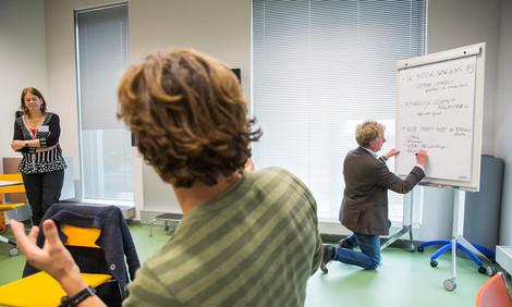 interactie tijdens workshop