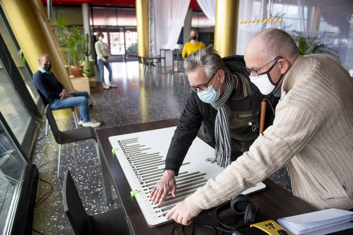 Toegankelijk stemmen met een stemmal tijdens verkiezingen
