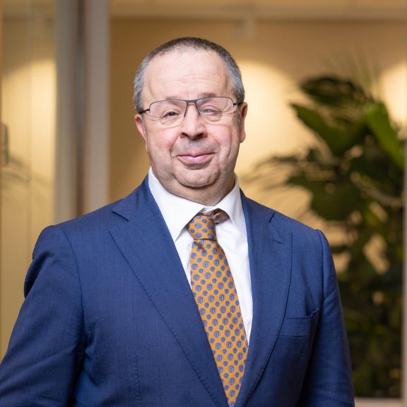 Portretfoto van bestuurslid Sander Terphuis