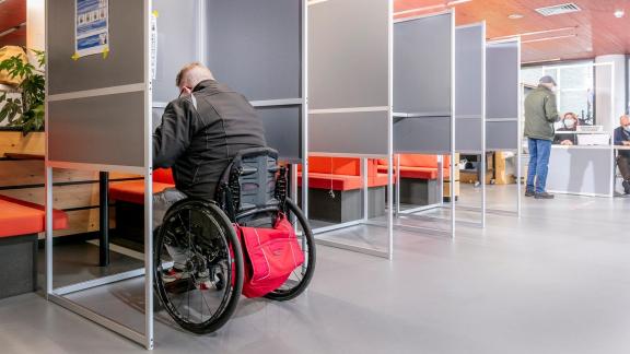 Politieke participatie van mensen met een beperking