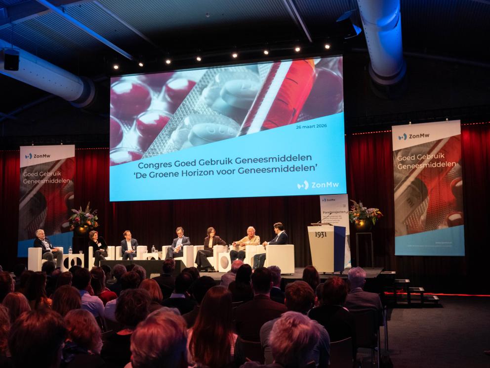 impressie panelgesprek plenaire sessie GGG-congres 2026