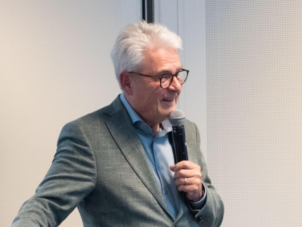 Colja Laane tijdens het GGG-congres 2026