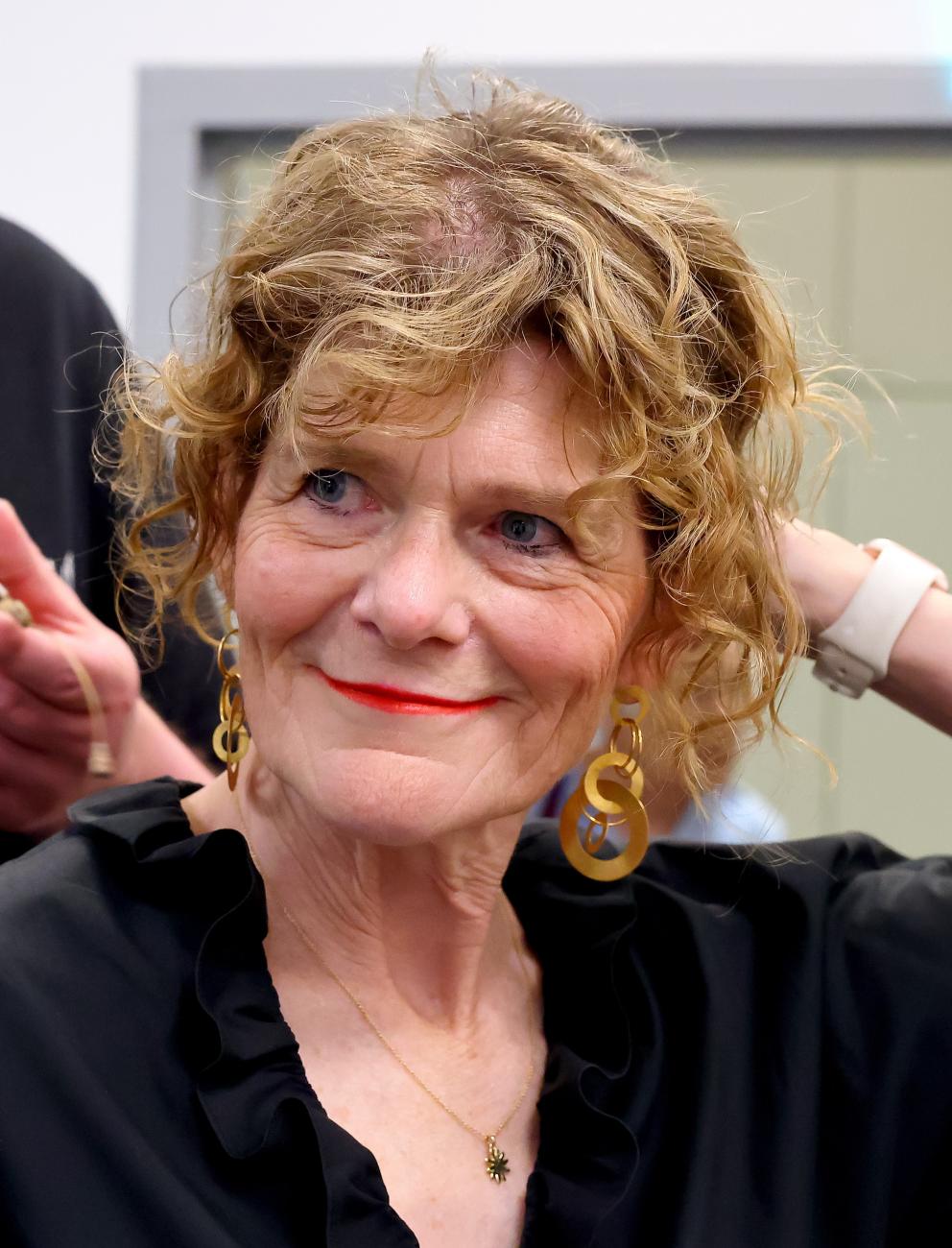 portretfoto van Yvonne Engels op haar afscheidsrede