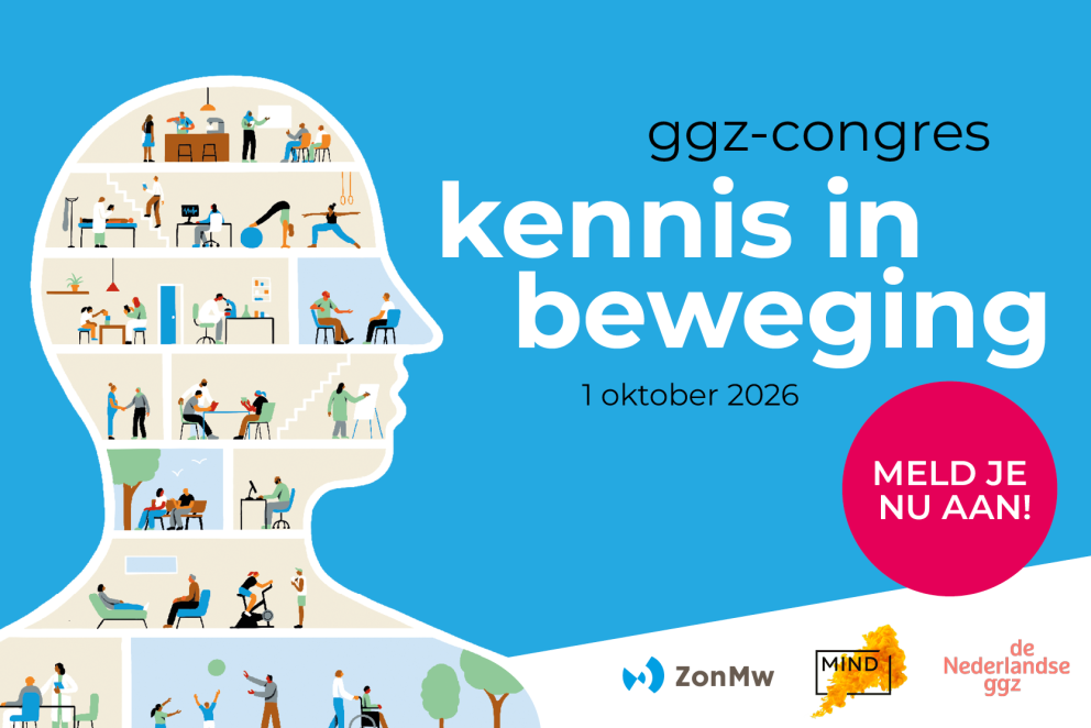 Banner ggz congres Kennis in beweging