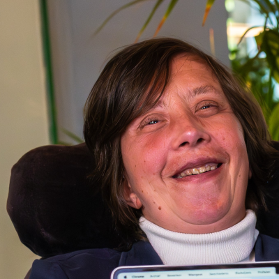 pasfoto van een vrouw