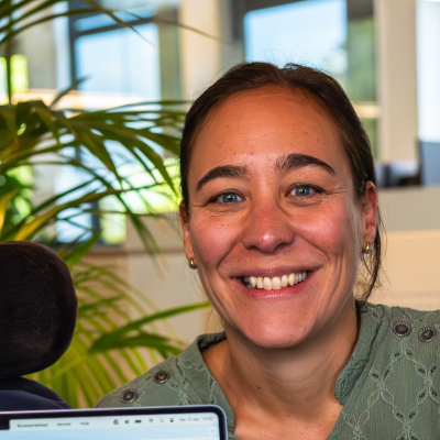 pasfoto van een vrouw